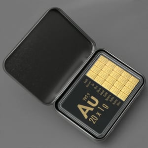 Geschenk-Box "Gold-Zauber" (eckig) - Miniaturansicht 5