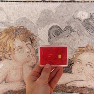 Goldbarren 1g "Alles Liebe" (Flip) - Miniaturansicht 5
