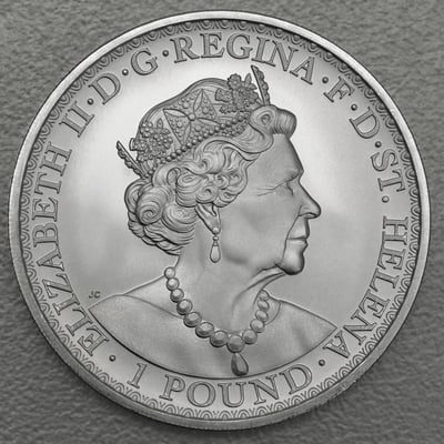 Silbermünze 1oz "Una and the Lion" 2020 (St. Helena) - Miniaturansicht 2