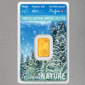 Goldbarren (4x 2g) "Following Nature" ARGOR - Miniaturansicht 7