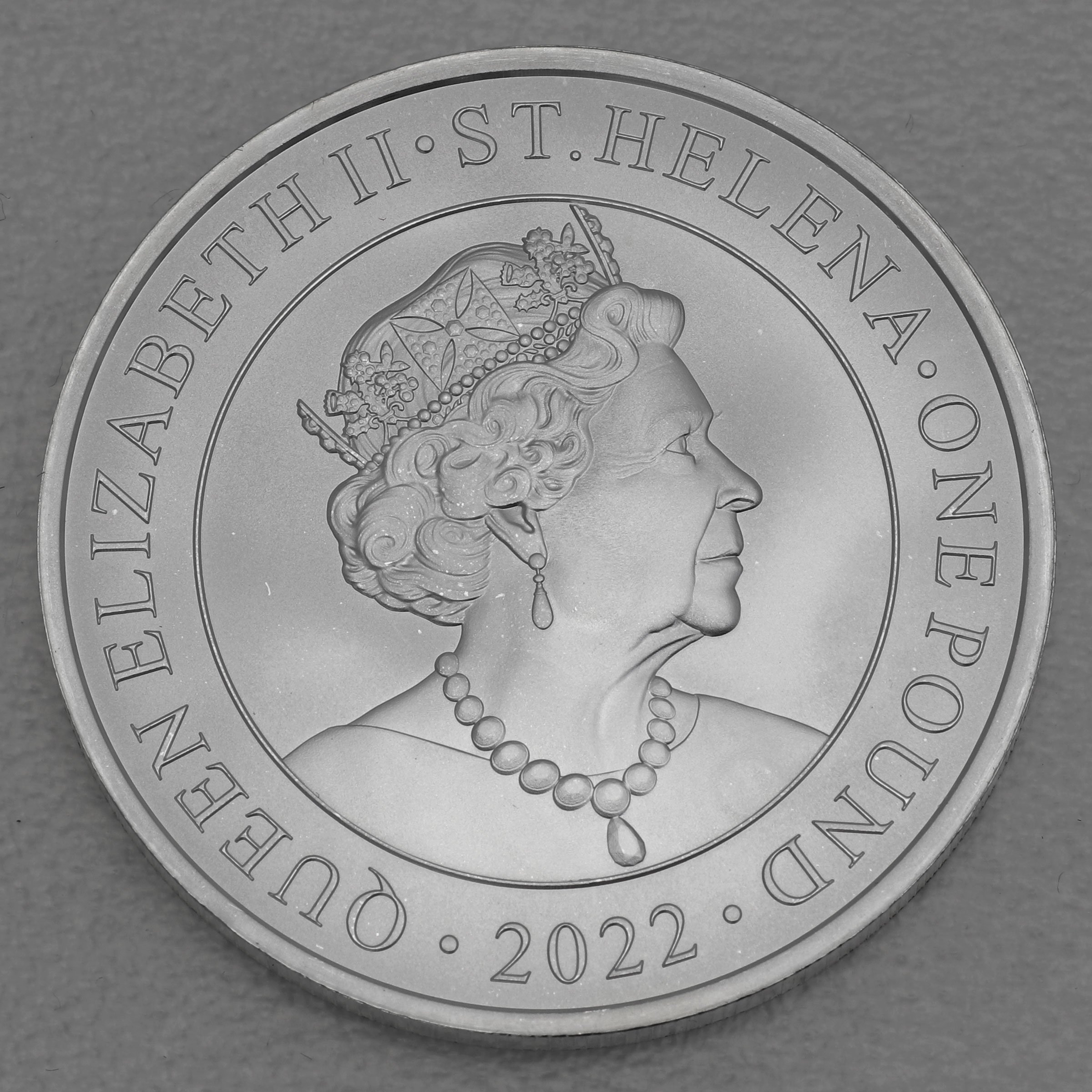Silbermünze 1oz "British Trade Dollar" 2022 Modern Trade Dollar (St. Helena) - Detailansicht 1