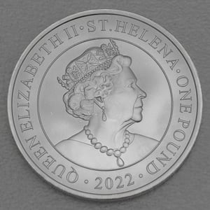 Silbermünze 1oz "British Trade Dollar" 2022 Modern Trade Dollar (St. Helena) - Miniaturansicht 2