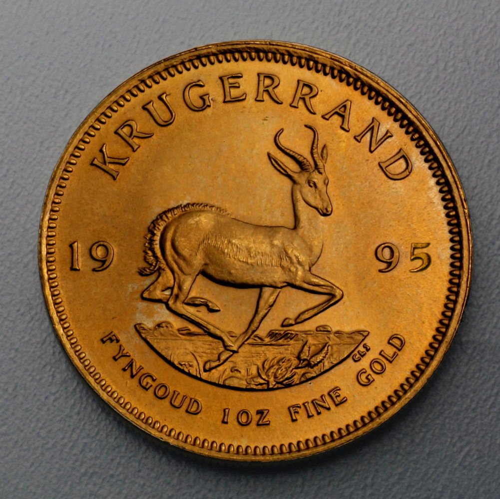 Goldmünze 1oz "Krügerrand" 1995 (Südafrika) - Hauptansicht