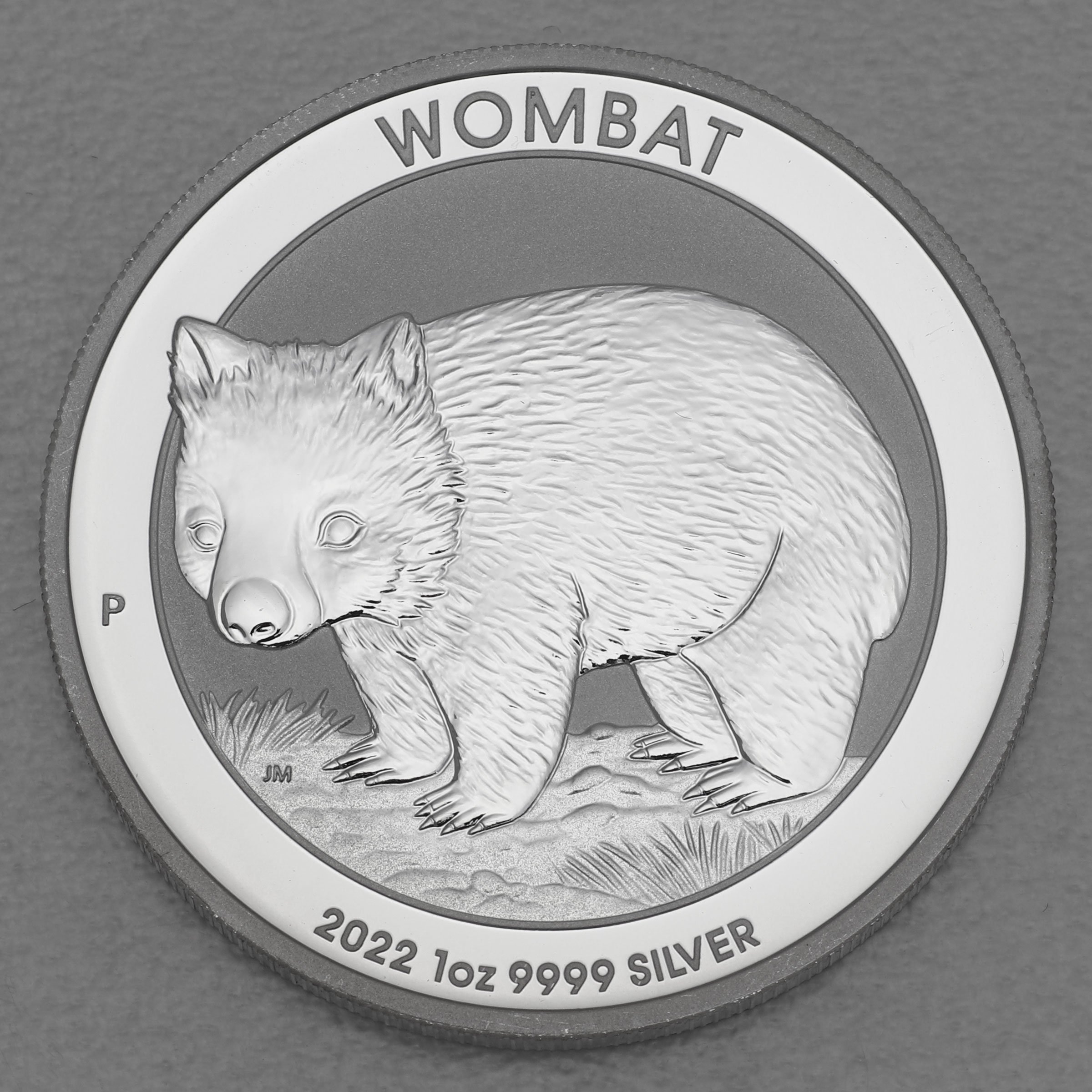 Silbermünze 1oz "Wombat" 2022 (Australien) - Hauptansicht