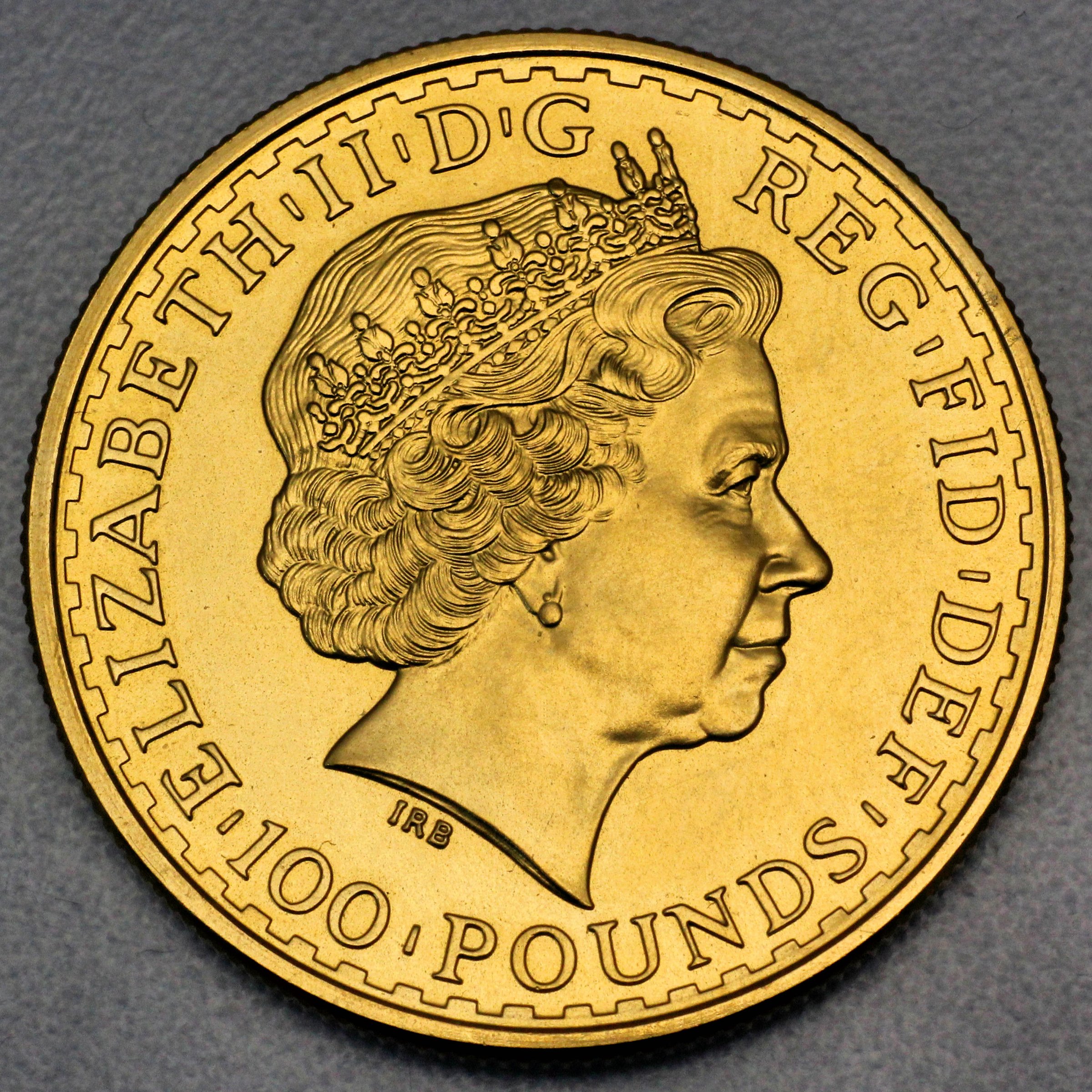 Goldmünze 1oz "Britannia" 2010 (Großbritannien) - Detailansicht 1
