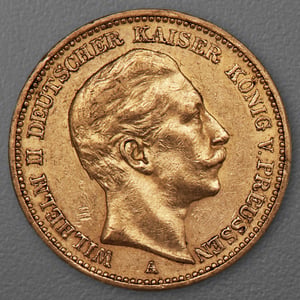 Goldmünze 20 Mark "Wilhelm II." 1895-A J.252 (Preußen) - Hauptansicht