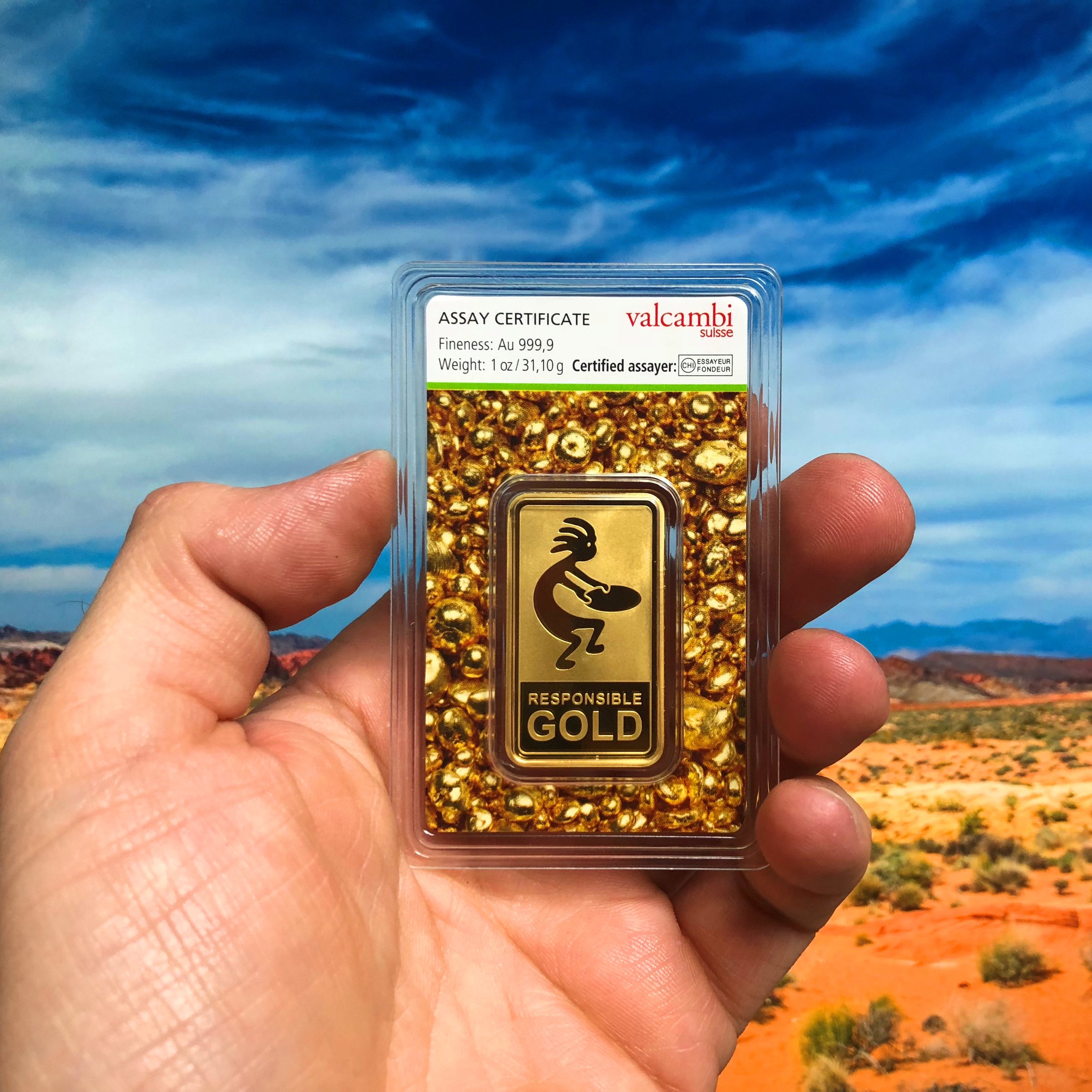 Goldbarren 1oz "Auropelli" Responsible-Gold - Detailansicht 3