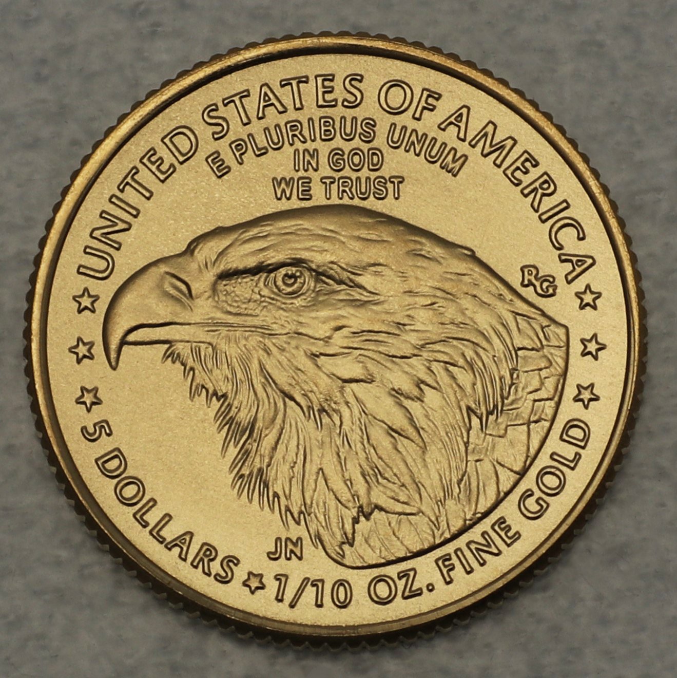 Goldmünze 1/10oz "American Eagle" 2021 (USA) - Hauptansicht