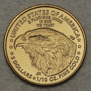 Goldmünze 1/10oz "American Eagle" 2021 (USA) - Hauptansicht