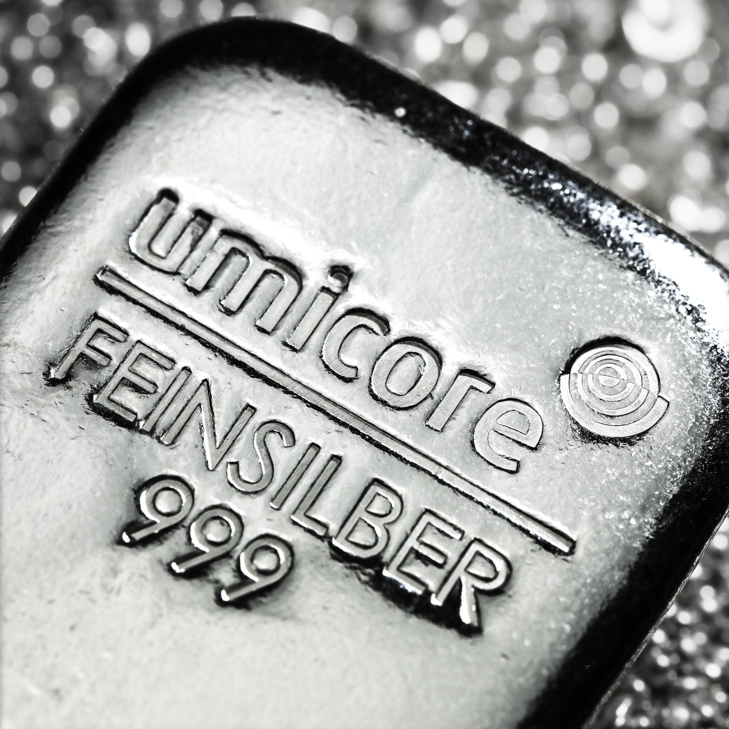 Silberbarren 1kg UMICORE gegossen - Detailansicht 3