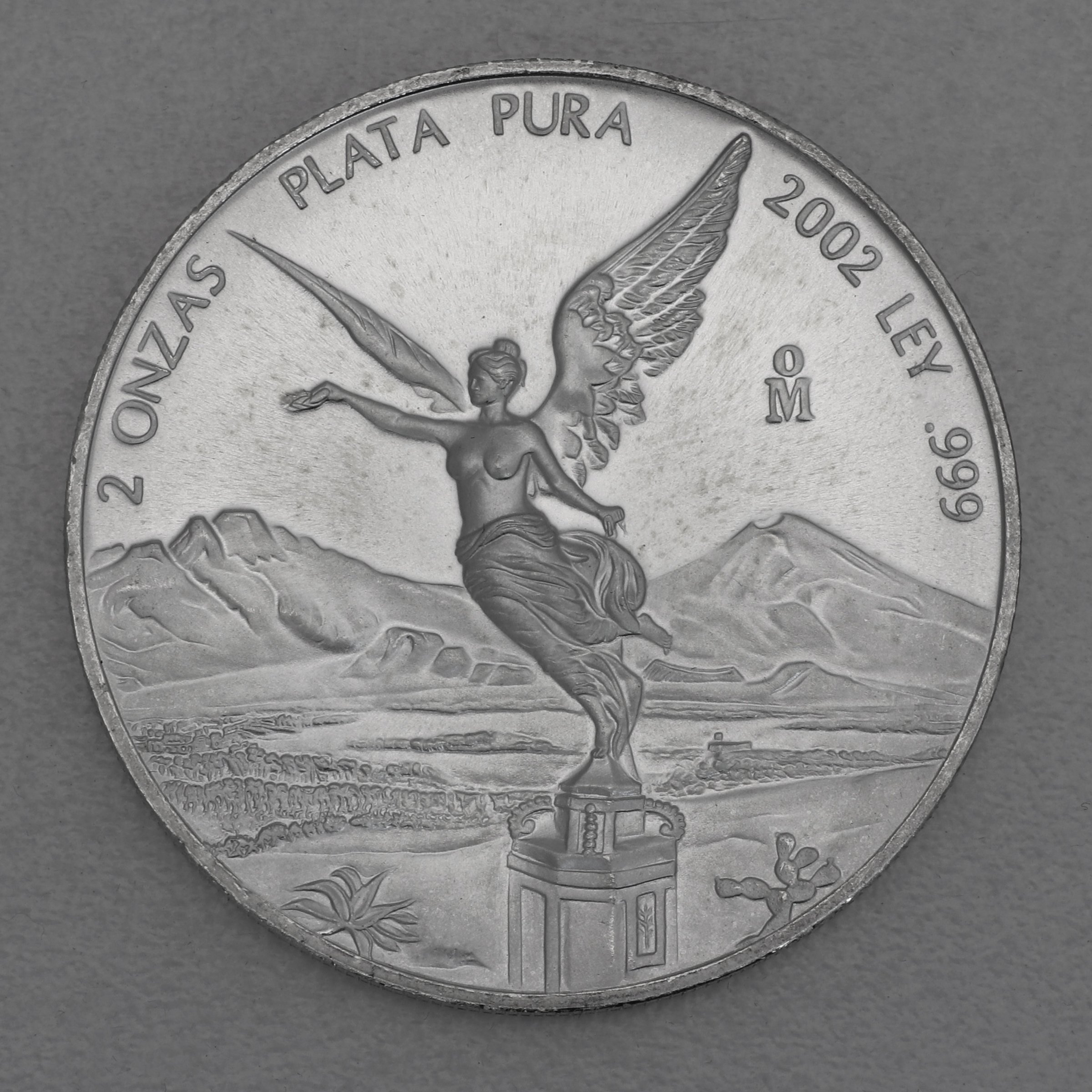 Silbermünze 2oz "Libertad" 2002 (Mexiko) - Hauptansicht