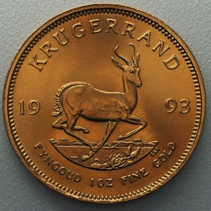 Goldmünze 1oz "Krügerrand" 1993 (Südafrika) - Hauptansicht