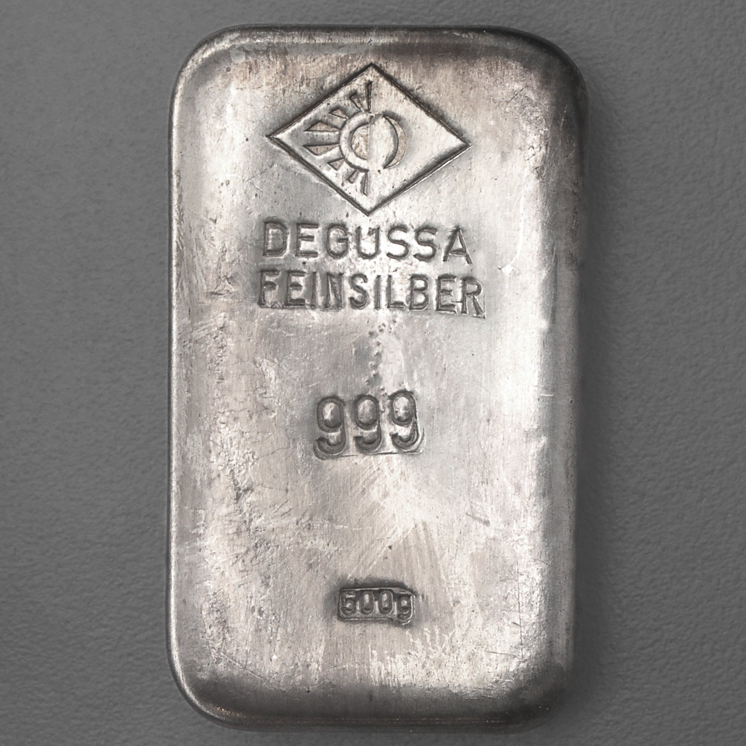 Silberbarren 500g DEGUSSA (Resale) - Hauptansicht