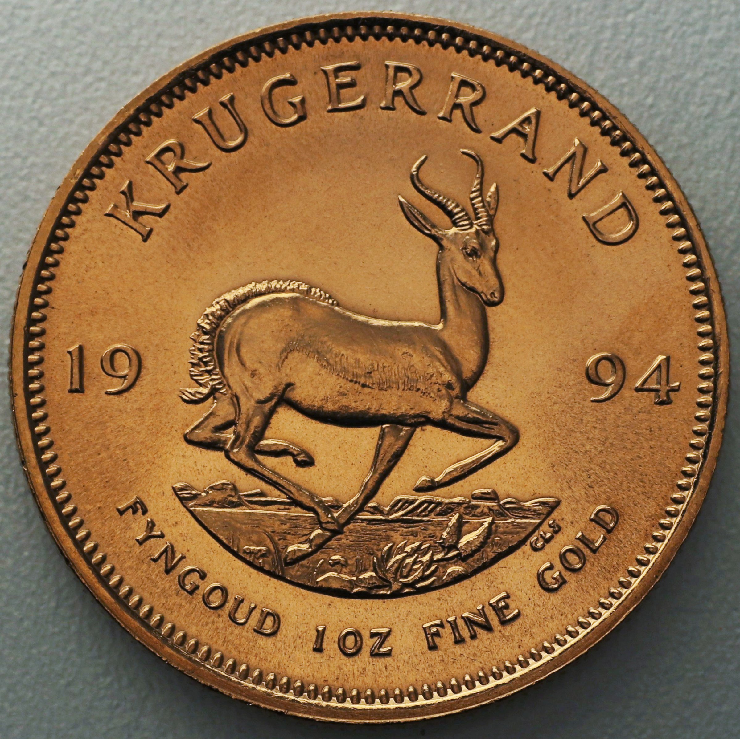 Goldmünze 1oz "Krügerrand" 1994 (Südafrika) - Hauptansicht