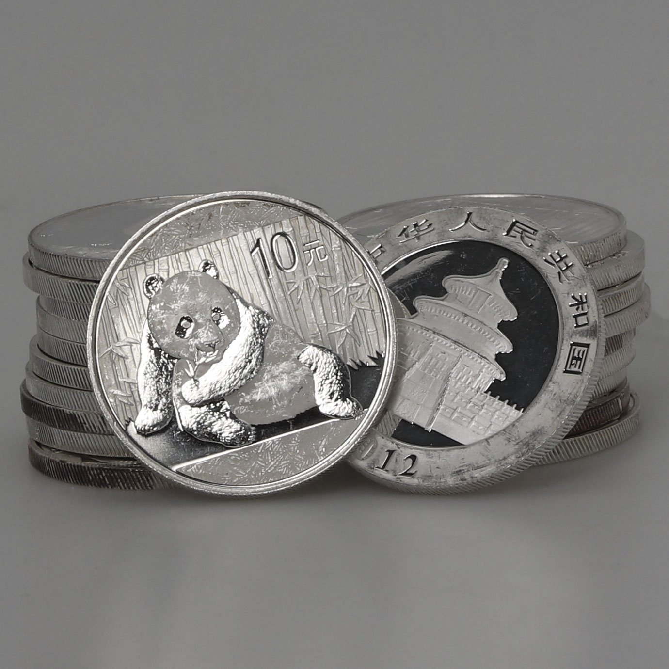 Silbermünze "China Panda" (Junk-Bag) 20x 1oz (China) - Hauptansicht