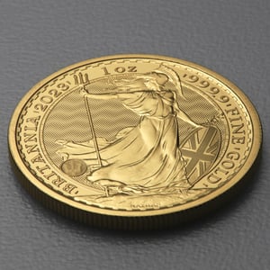 Goldmünze 1oz "Britannia" 2023 Zur Krönung Charles III. (Großbritannien) - Miniaturansicht 3