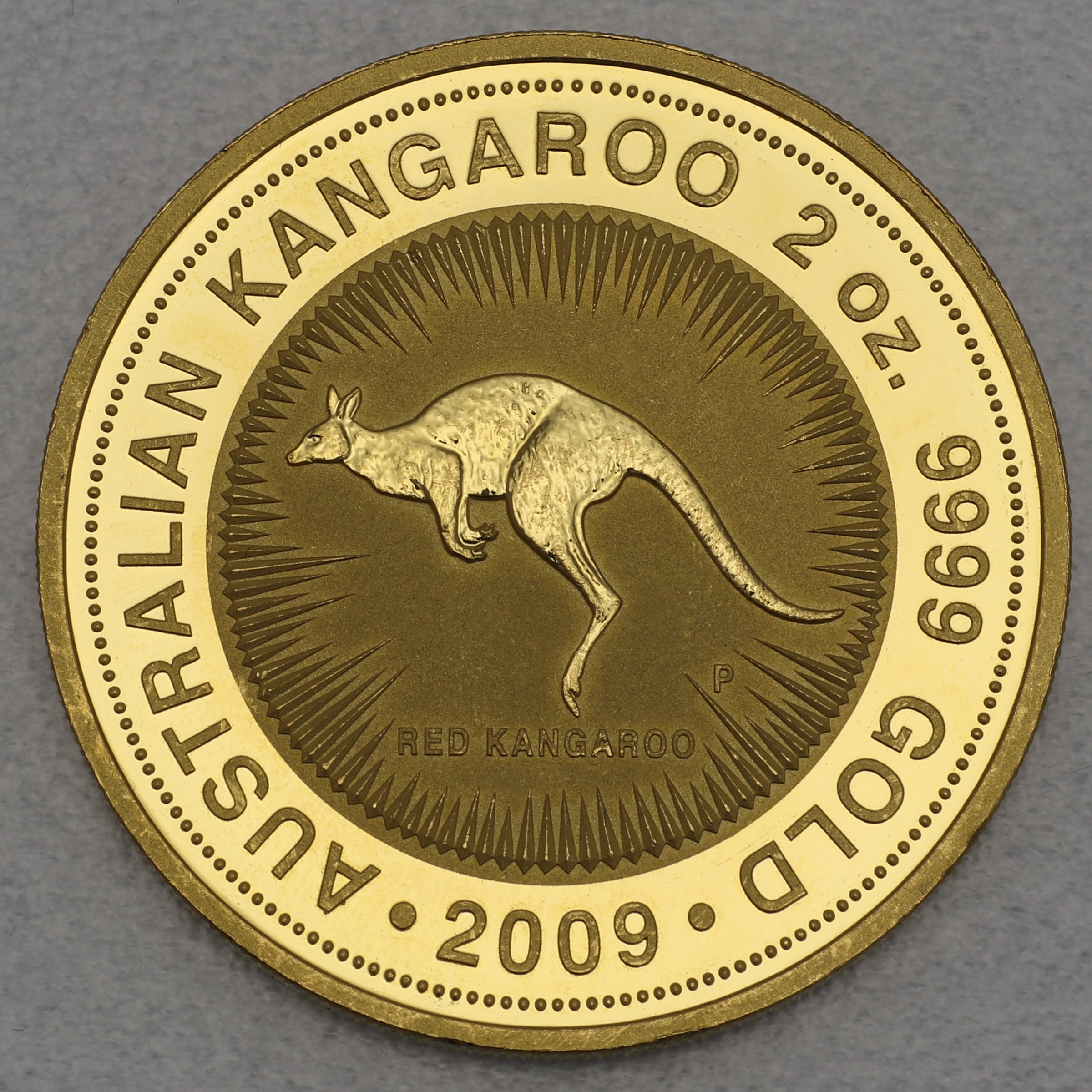 Goldmünze 2oz "Känguru" 2009 (Australien) - Hauptansicht