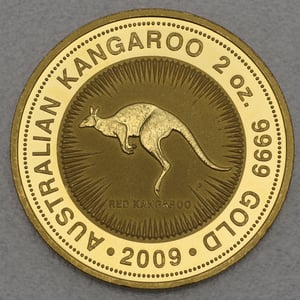 Goldmünze 2oz "Känguru" 2009 (Australien) - Hauptansicht