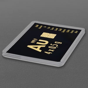 Goldtafel 4 x 0,5g "Au International" (Motivbox) - Miniaturansicht 3