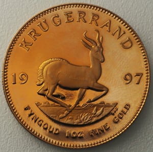 Goldmünze 1oz "Krügerrand" 1997 (Südafrika) - Hauptansicht