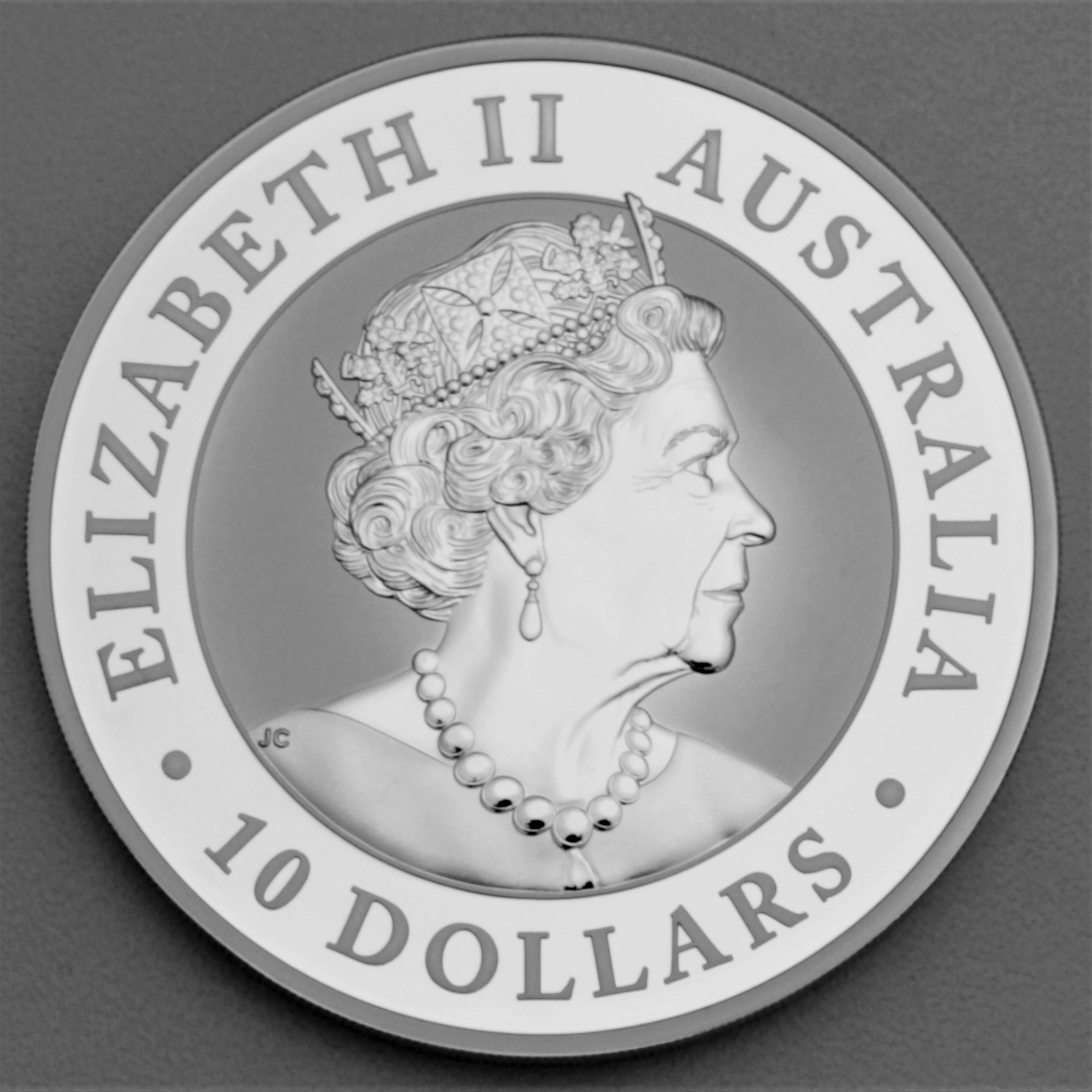 Silbermünze 10oz "Kookaburra" 2019 (Australien) - Detailansicht 1