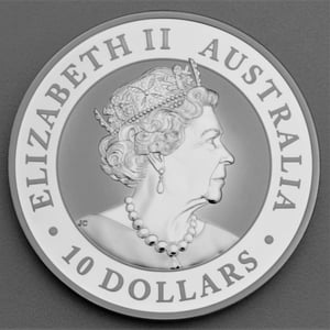 Silbermünze 10oz "Kookaburra" 2019 (Australien) - Miniaturansicht 2