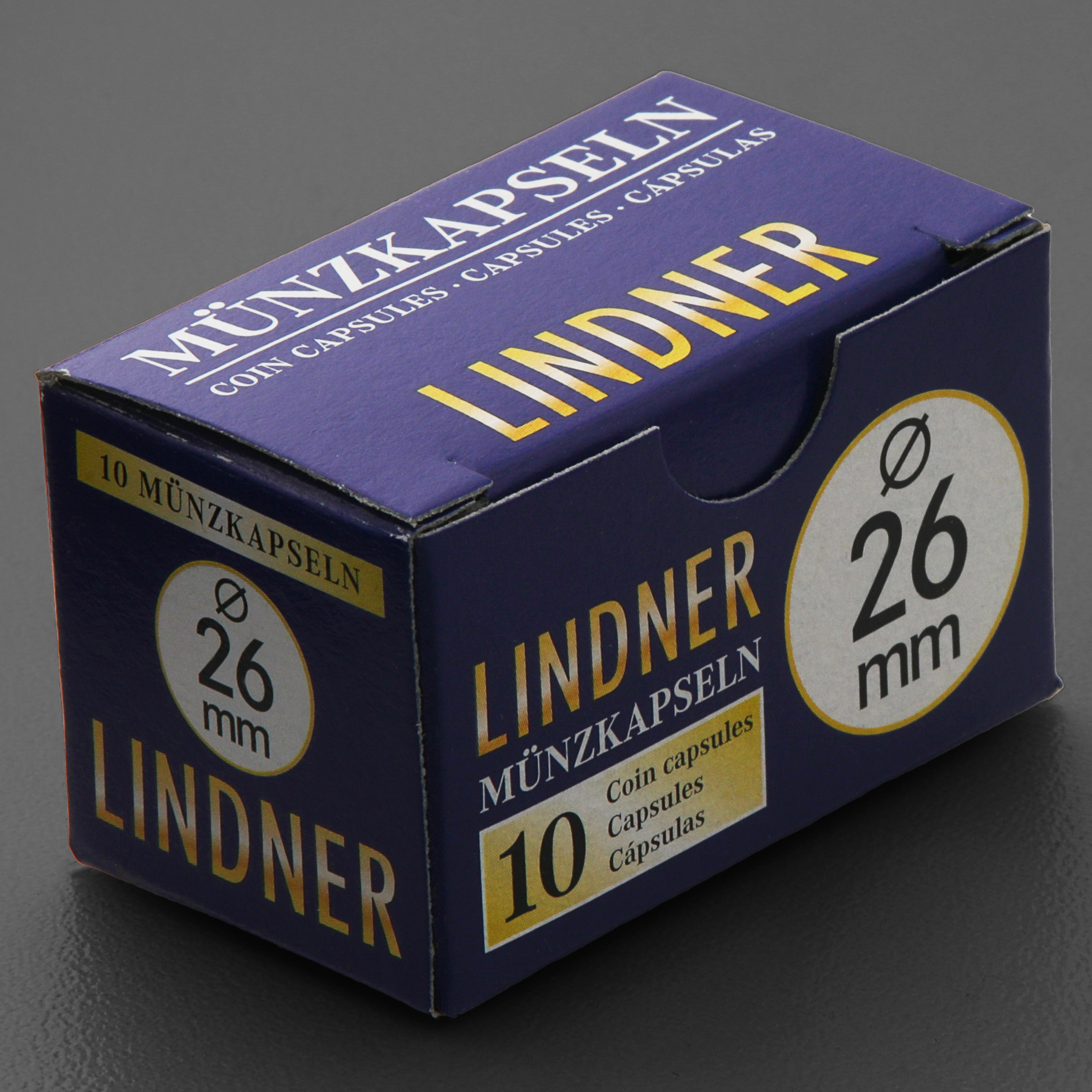 Münzkapseln 26mm 10er-Packung - Detailansicht 3
