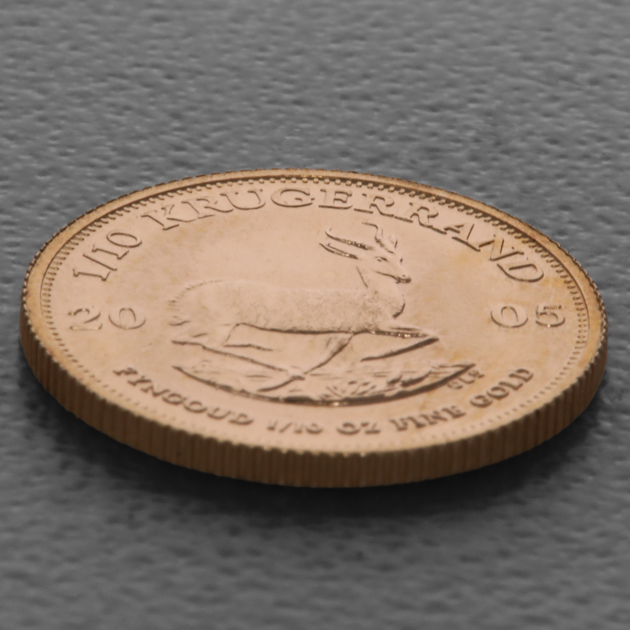 Goldmünze 1/10oz "Krügerrand" 2005 (Südafrika) - Detailansicht 2