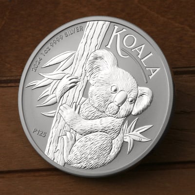 Silbermünze 1oz "Koala" 2024 diff. (Australien) - Miniaturansicht 5