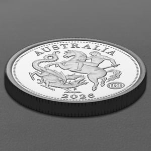Silbermünze 1 Sovereign 2026 (PP) Privy Mark (Australien) - Miniaturansicht 3