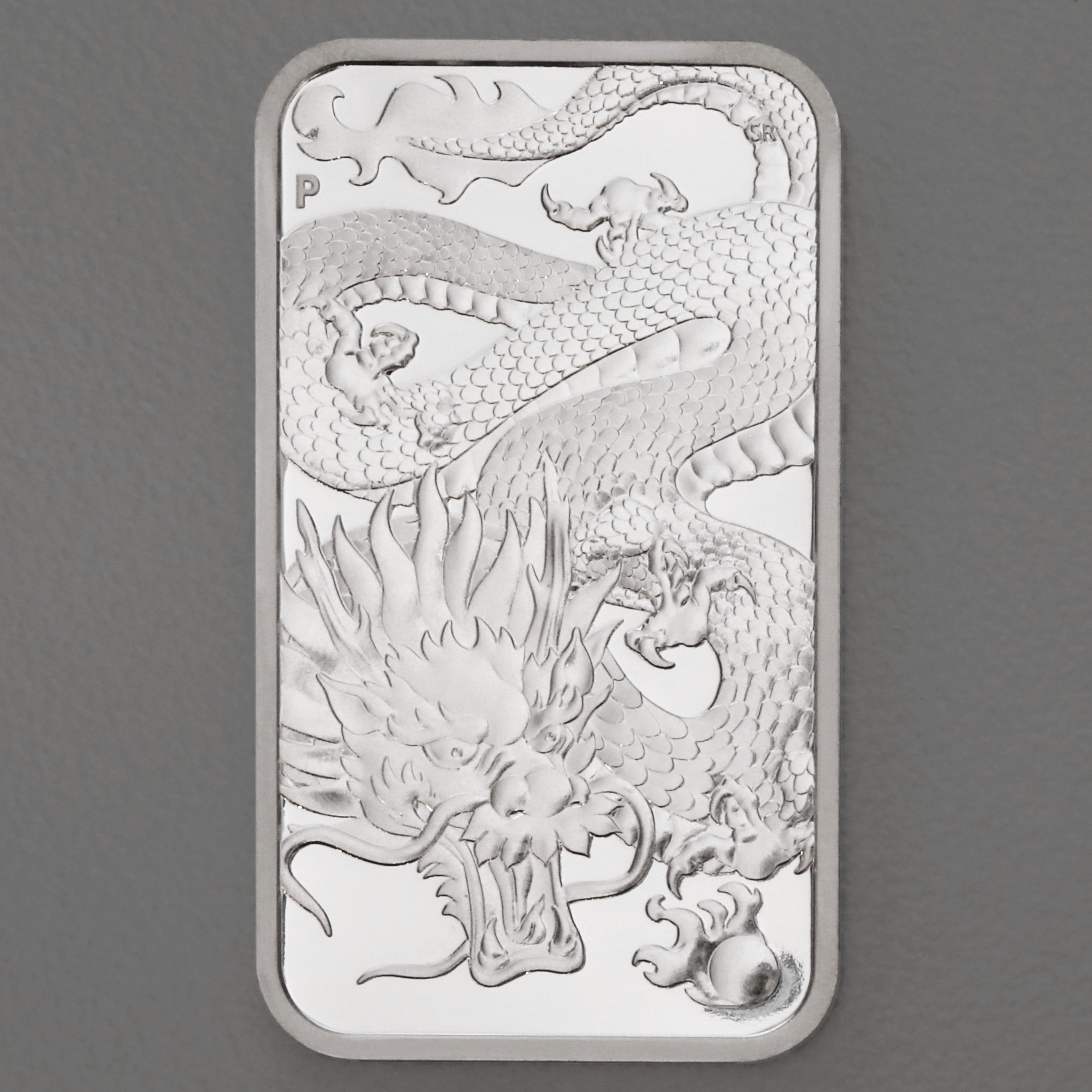 Silber Münzbarren 1oz "Rectangular Dragon" 2022 (PP) diff. (Australien) - Hauptansicht