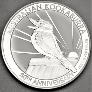 Silbermünze 1kg "Kookaburra" 2020 (Australien) - Miniaturansicht 1