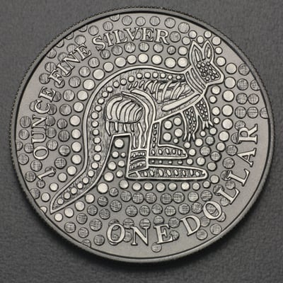 Silbermünze 1oz "Känguru" 2001 Royal Australian Mint (Australien) - Miniaturansicht 1