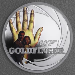 Silbermünzen 1oz + 6 x 1/2oz "Sean Connery" 2024 (PP/kol./verg.) Set – 7-teilig James Bond (Tuvalu) - Miniaturansicht 8