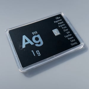 Silberbarren 1g "Ag International" (Motivbox) - Miniaturansicht 2