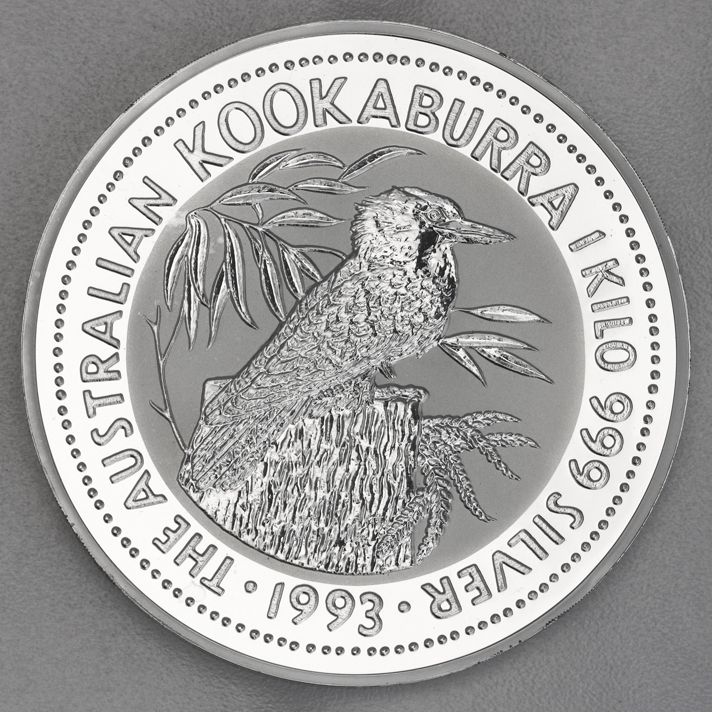 Silbermünze 1kg "Kookaburra" 1993 (Australien) - Hauptansicht