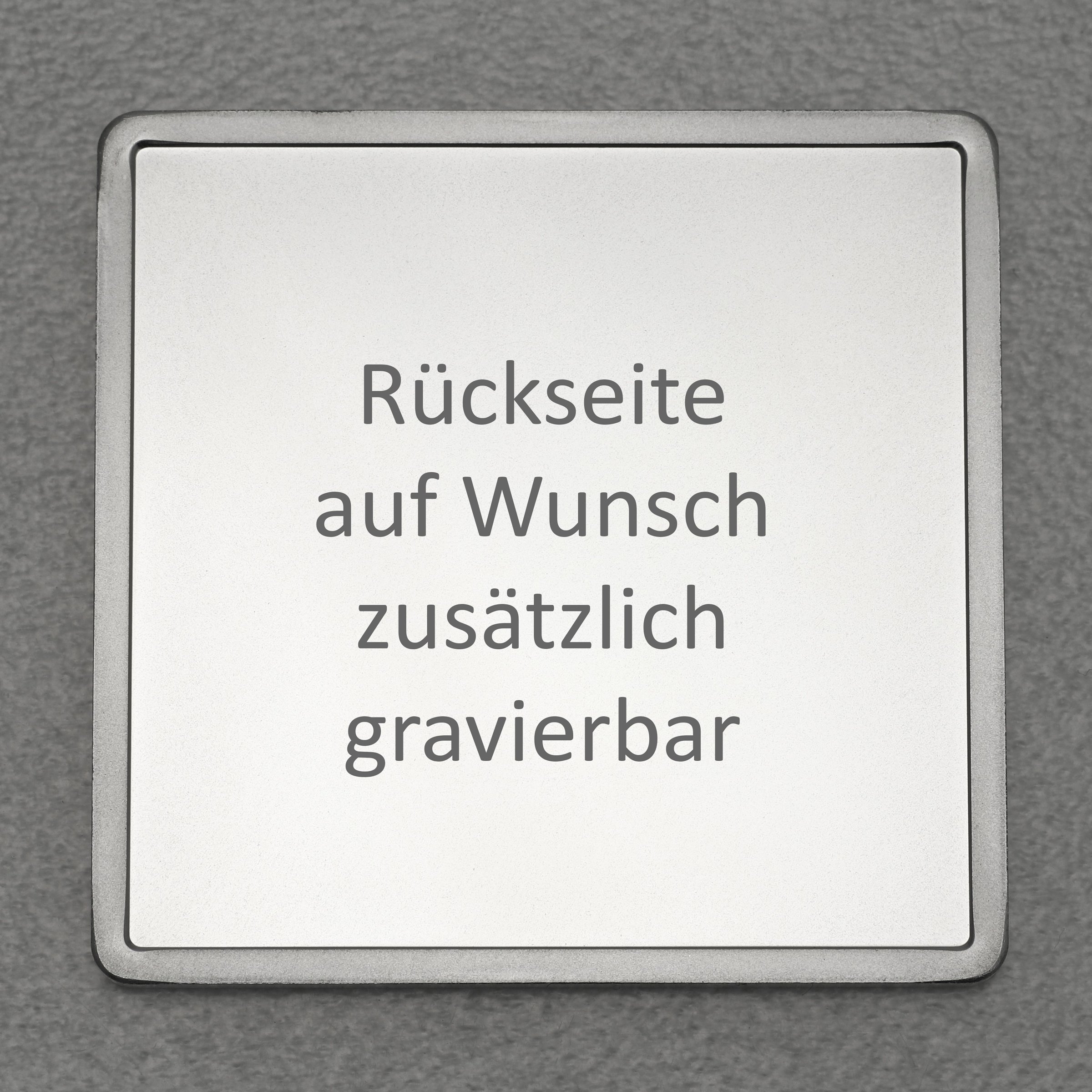 Silberbarren 1oz "Weihnachtsmann - Ho Ho Ho" Gravurbarren quadratisch - Detailansicht 1