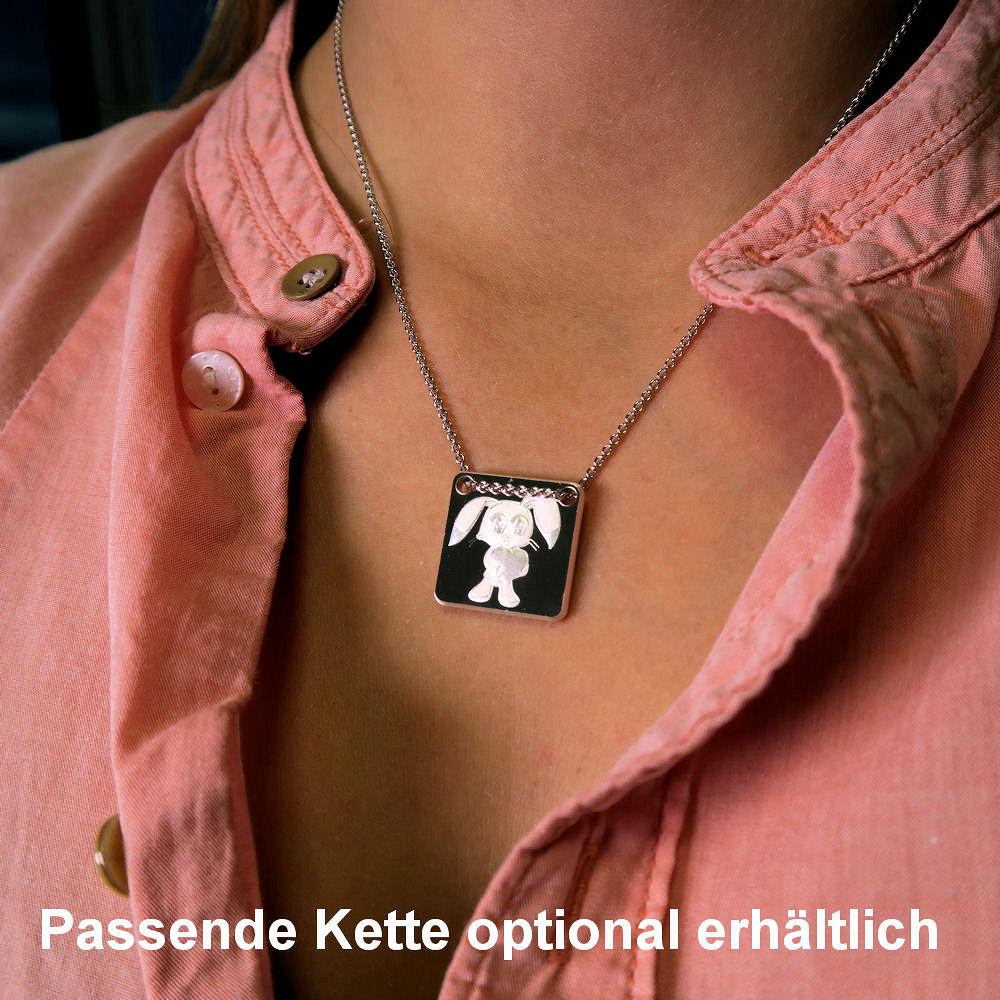 Silber-Schmuckbarren 5g "Bunny/Hase" PAMP - Detailansicht 3