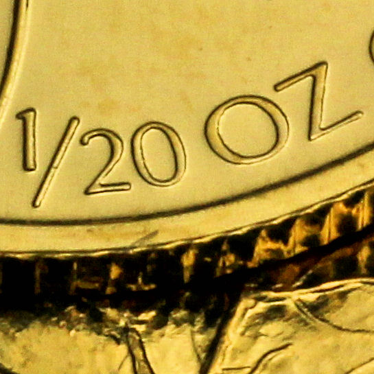 Goldmünze 1/20oz "Maple Leaf" verschiedene Jahrgänge (Kanada) - Detailansicht 2