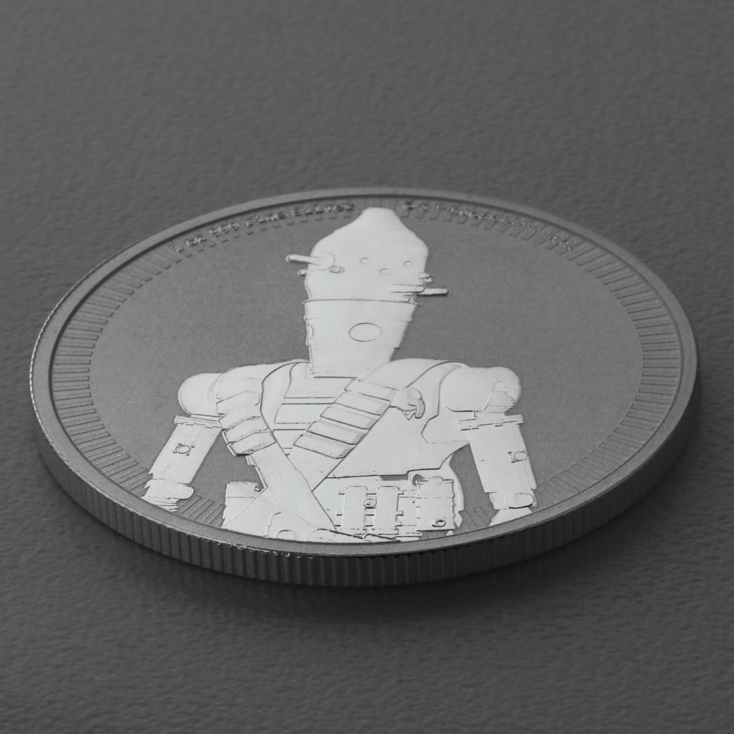Silbermünze 1oz "The Mandalorian – IG-11" 2022 Star Wars™ diff. (Niue) - Detailansicht 2