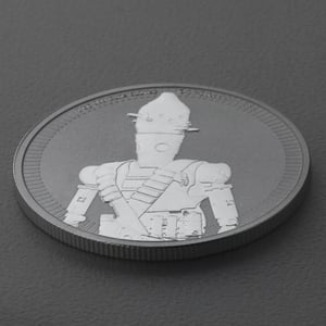 Silbermünze 1oz "The Mandalorian – IG-11" 2022 Star Wars™ diff. (Niue) - Miniaturansicht 3