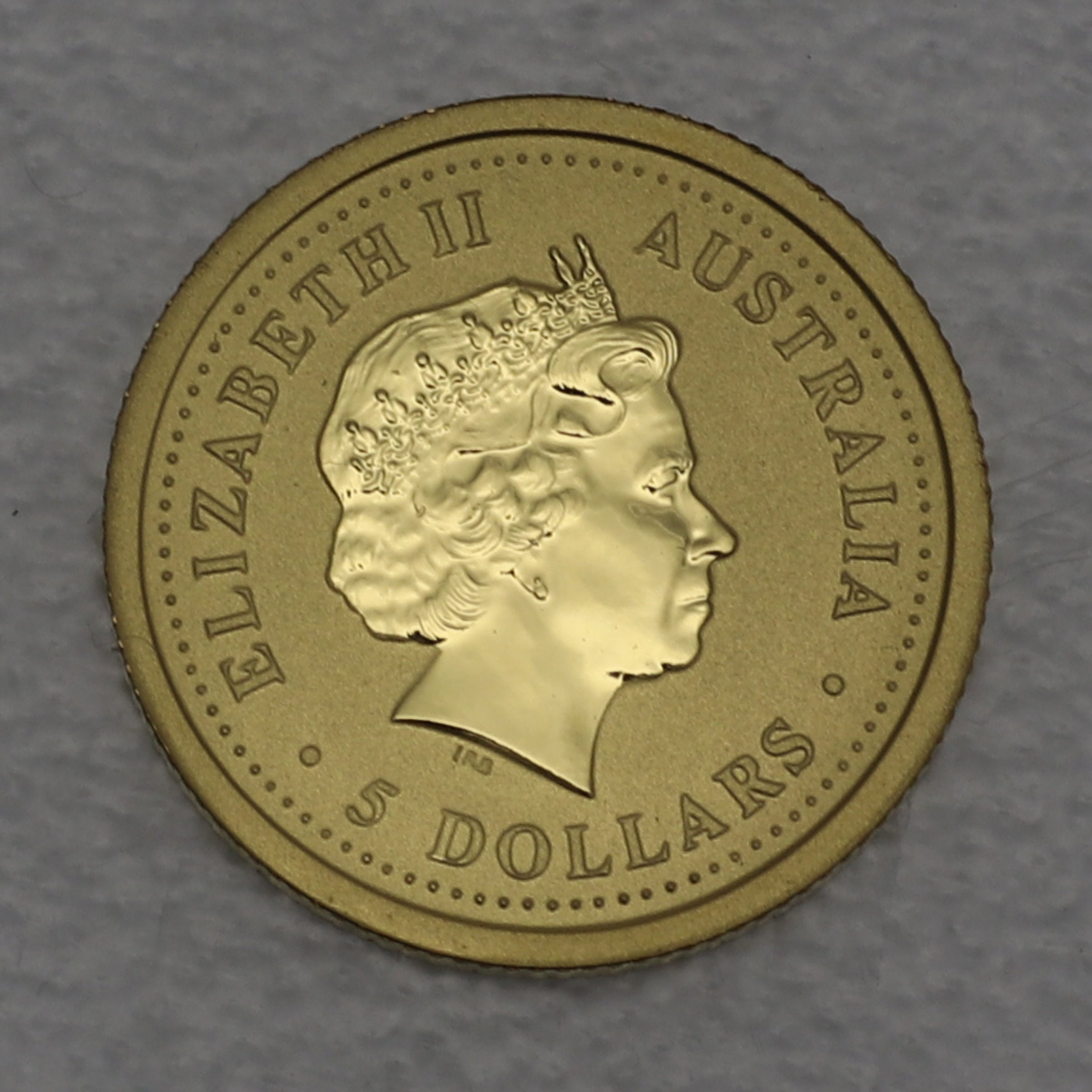 Goldmünze 1/20oz "Känguru" 2004 Australian Nugget (Australien) - Detailansicht 1