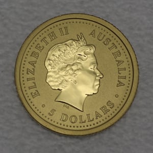 Goldmünze 1/20oz "Känguru" 2004 Australian Nugget (Australien) - Miniaturansicht 2