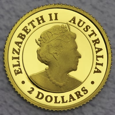 Goldmünze 0,5g "Mini Roo" 2022 Australian Kangaroo (Australien) - Miniaturansicht 2