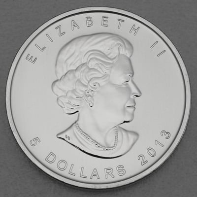 Silbermünze 1oz "Antilope" 2013 (vergoldet) Wildlife Canada (Kanada) - Miniaturansicht 2