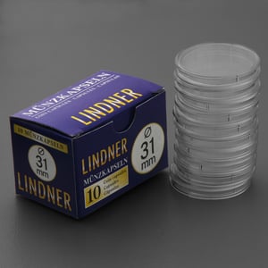 Münzkapseln 31mm 10er-Packung - Hauptansicht