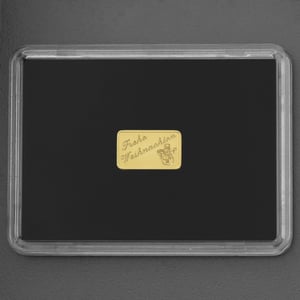 Goldbarren 2,5g Gravur "Weihnachten - Schneemann" - Miniaturansicht 5