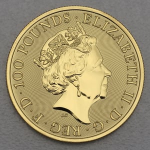 Goldmünze 1oz "Schwein" 2019 Lunar – Year of the Pig (Großbritannien) - Miniaturansicht 2
