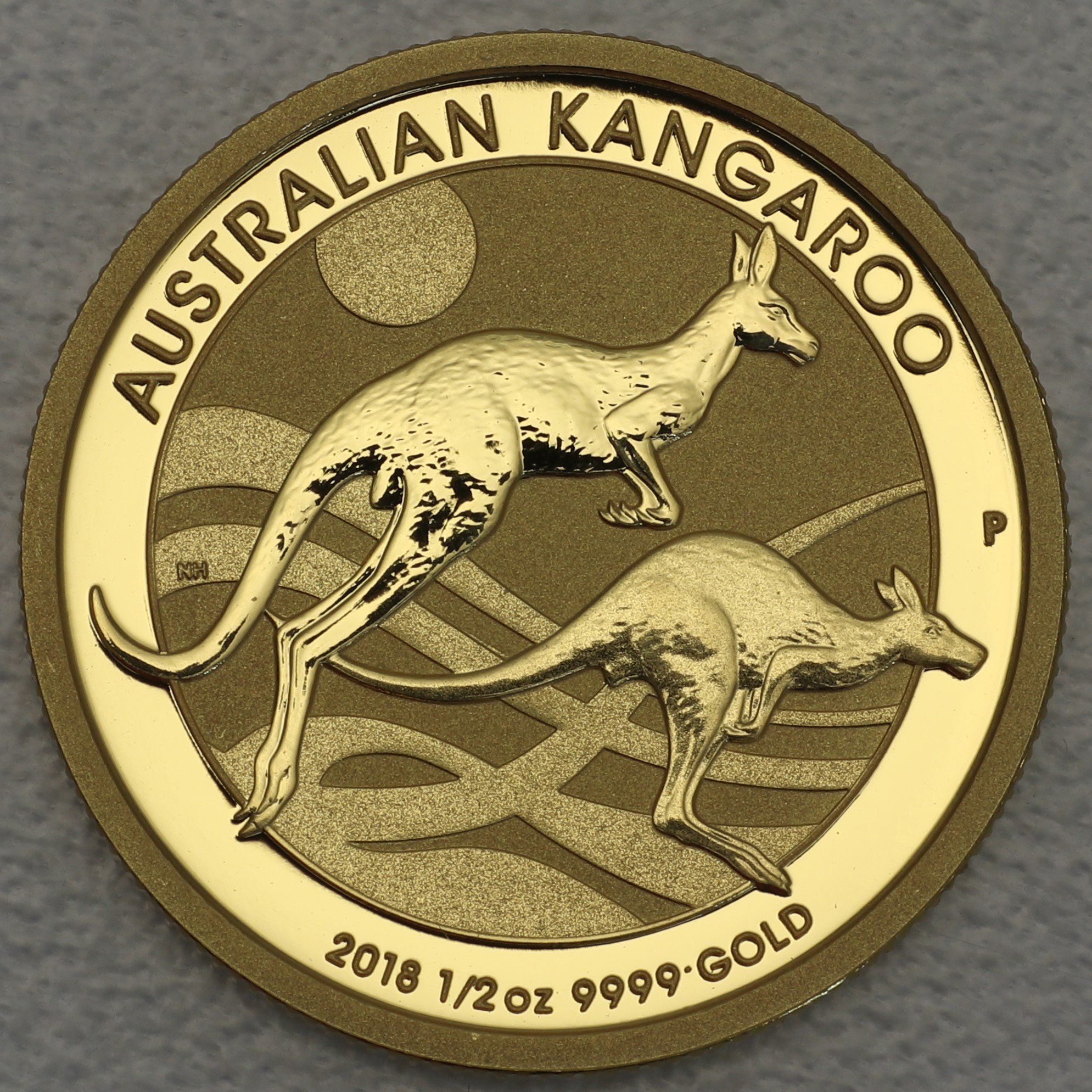 Goldmünze 1/2oz "Känguru" 2018 (Australien) - Hauptansicht