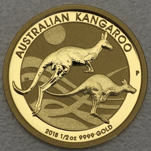 Goldmünze 1/2oz "Känguru" 2018 (Australien) - Hauptansicht